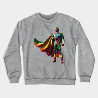 Ethiopian- Superhero Crewneck Sweatshirt